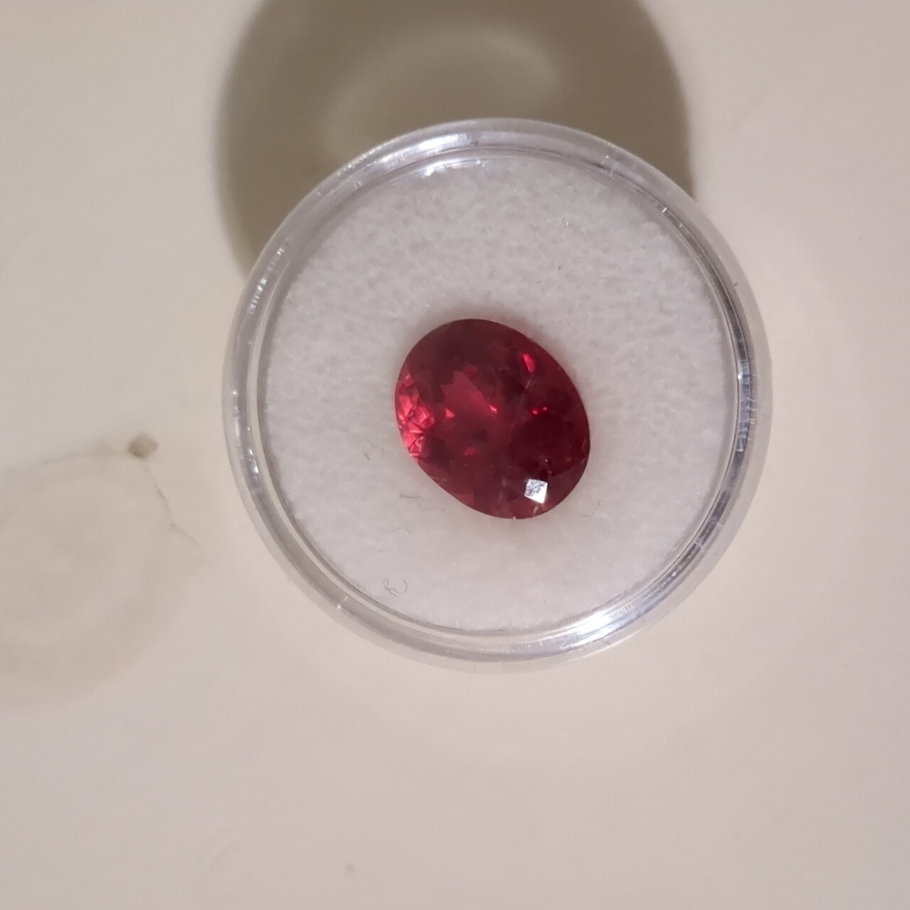 Created Orange/Red Loose Sapphire